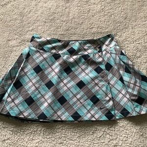 Nike Plaid Wrap Tennis Skirt